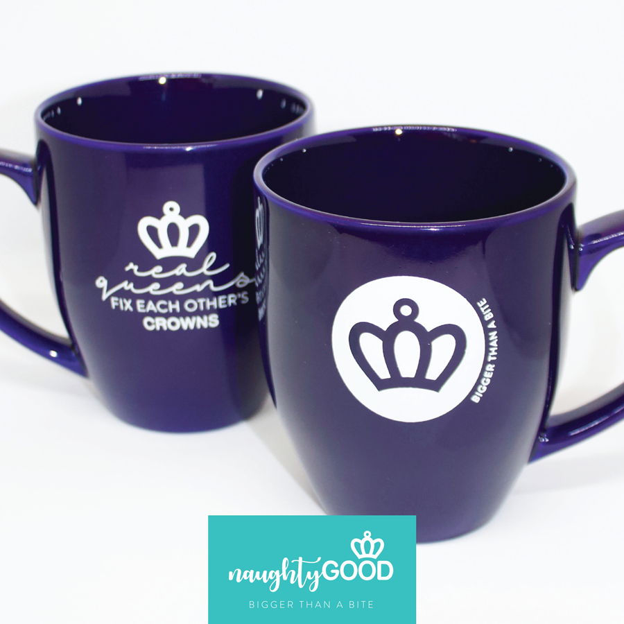 Navy "Real Queens" Mug (Mother's Day PRE-ORDER)